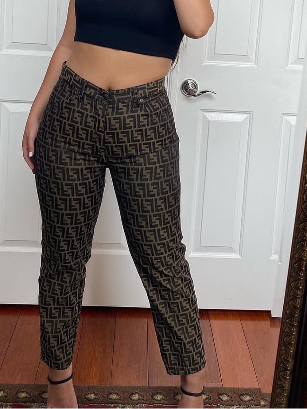 Fendi Logo Pants